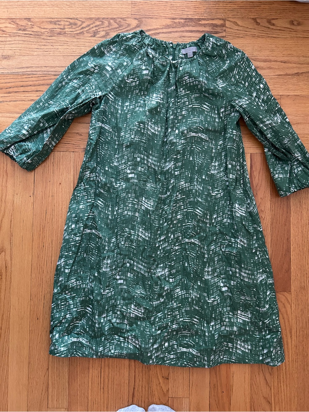 COS Green Patterned Dress
